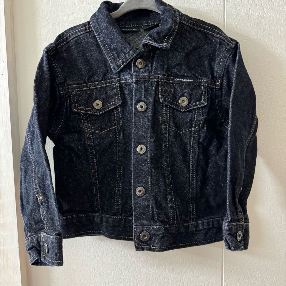 Calvin Klein Dark Denim Kids Jacket